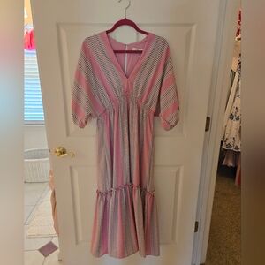 Taylor Pink Maxi Dress 6